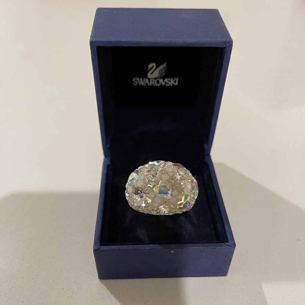 Swarovski Cinderella Chic Ring Sz 55/US 7